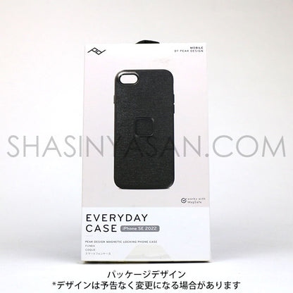 ピークデザイン M-MC-AW-CH-1 iPhone SE（第3世代）専用 エブリデイ ケース チャコール