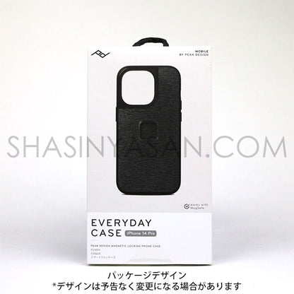ピークデザイン M-MC-BB-CH-1 iPhone14 Pro専用 エブリデイ ケース チャコール