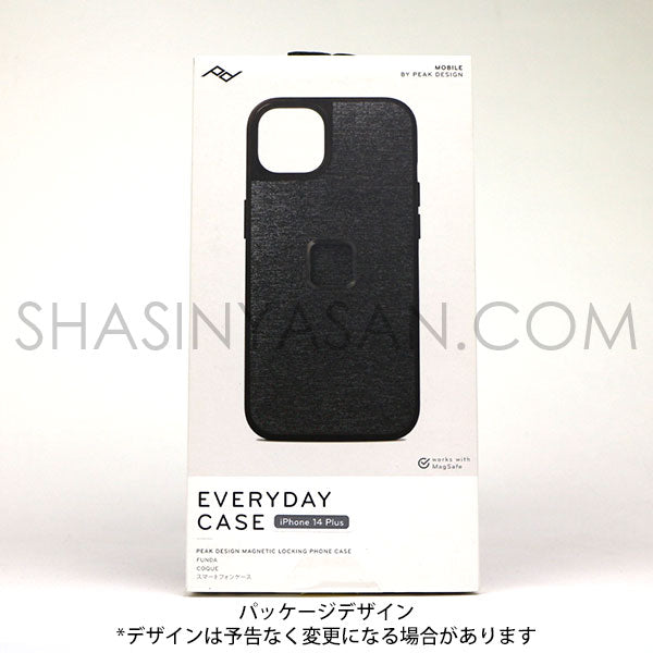 ピークデザイン M-MC-BA-CH-1 iPhone14 Plus専用 エブリデイ ケース チャコール