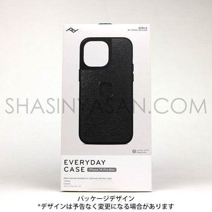 ピークデザイン M-MC-BC-CH-1 iPhone14 Pro Max専用 エブリデイ ケース チャコール