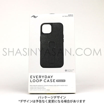 ピークデザイン M-LC-AX-CH-1 iPhone14専用 エブリデイ ループ ケース チャコール