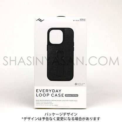 ピークデザイン M-LC-BB-CH-1 iPhone14 Pro専用 エブリデイ ループ ケース チャコール