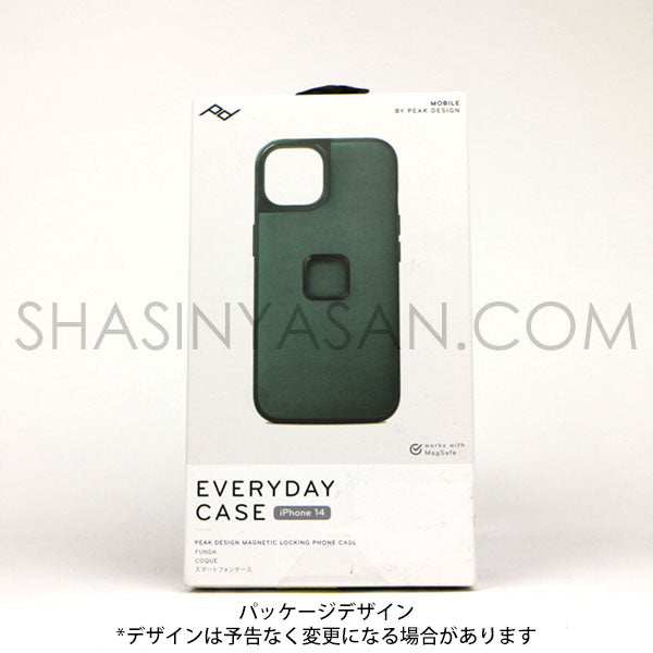 ピークデザイン M-MC-AX-SG-1 iPhone14専用 エブリデイ ケース セージ