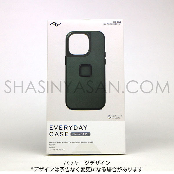 ピークデザイン M-MC-BB-SG-1 iPhone14 Pro専用 エブリデイ ケース セージ