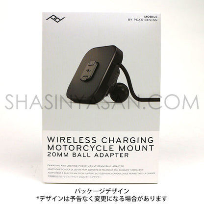 ピークデザイン M-MM-AG-BK-1 ワイヤレスチャージング モーターサイクルマウント 20mmボールアダプター