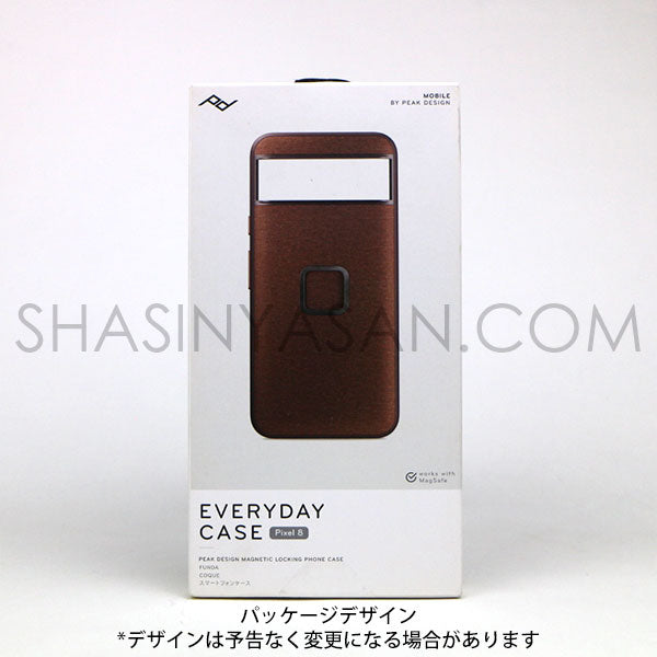 《特価品》 ピークデザイン M-MC-BM-RD-1 エブリデイケース Pixel8用 レッドウッド