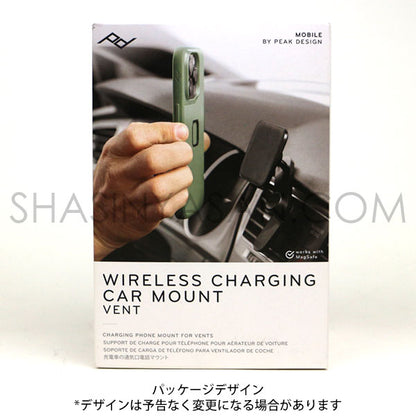 ピークデザイン M-CM-AD-BK-2 ワイヤレスチャージングカーマウント ベント Qi2