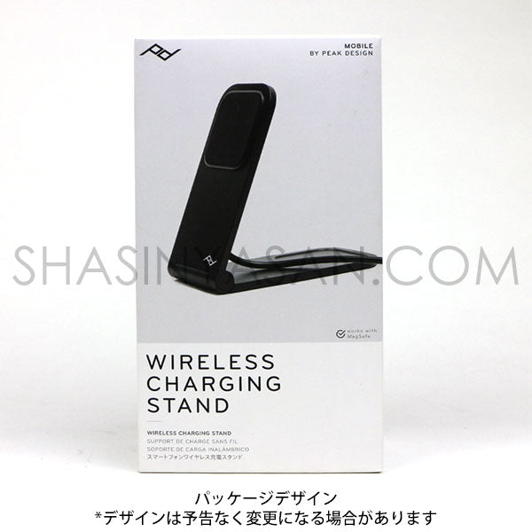 ピークデザイン M-CS-BK-2 ワイヤレスチャージングスタンド Qi2