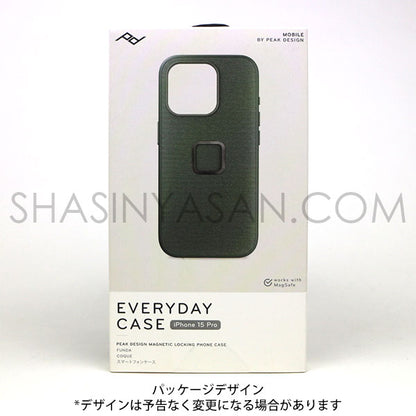 ピークデザイン M-MC-BK-SG-2 エブリデイケース iPhone15Pro用 V2 セージ