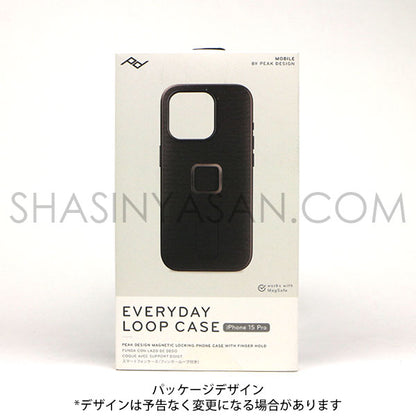 《在庫限り》 ピークデザイン M-LC-BK-CH-2 エブリデイループケース iPhone15Pro用 V2 チャコール