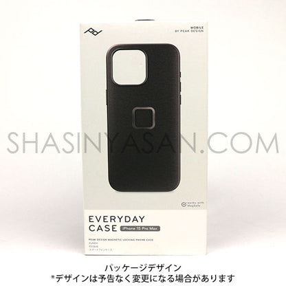 ピークデザイン M-MC-BL-CH-2 エブリデイケース iPhone15ProMax用 V2 チャコール