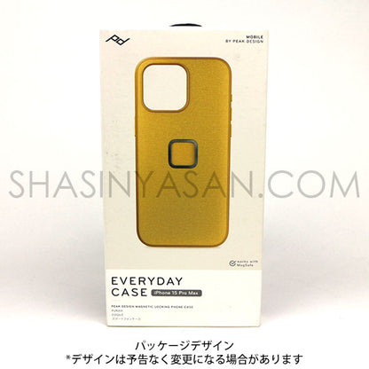 《在庫限り》 ピークデザイン M-MC-BL-SN-2 エブリデイケース iPhone15ProMax用 V2 サン
