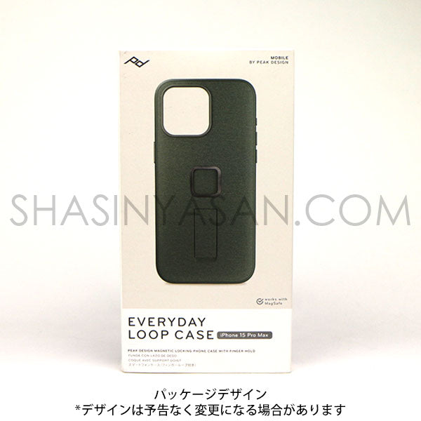 ピークデザイン M-LC-BL-SG-2 エブリデイループケース iPhone15ProMax用 V2 セージ