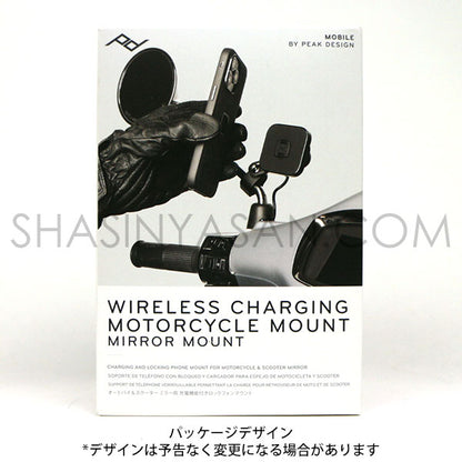 ピークデザイン M-MM-AK-BK-1 ワイヤレスチャージング モーターサイクルミラーマウント