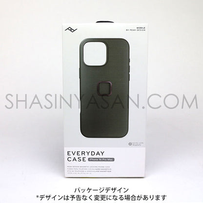 ピークデザイン M-MC-BV-SG-1 エブリデイケース iPhone16ProMax用 セージ / ナイロンキャンバス