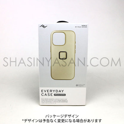 ピークデザイン M-MC-BU-BO-1 エブリデイケース iPhone16Pro用 ボーン / クラリーノ