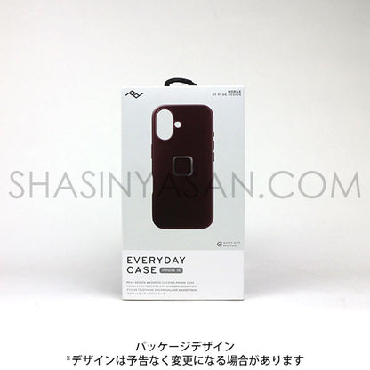 ピークデザイン M-MC-BS-EP-1 エブリデイケース iPhone16用 エクリプス / ナイロンキャンバス