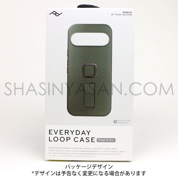 ピークデザイン M-LC-BX-SG-1 エブリデイループケース Pixel9Pro用 セージ / ナイロンキャンバス