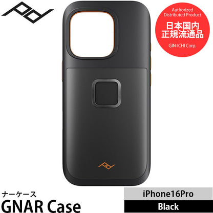 ピークデザイン M-MX-BU-BK-1 ナーケース スマートフォンケース iPhone16Pro用 ブラック