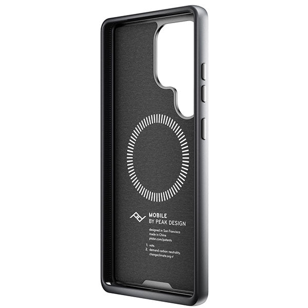 ピークデザイン M-MC-CD-CH-1 エブリデイケース Samsung Galaxy S25 Ultra用 チャコール/ナイロンキャンバス
