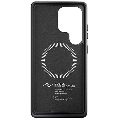 ピークデザイン M-MC-CD-CH-1 エブリデイケース Samsung Galaxy S25 Ultra用 チャコール/ナイロンキャンバス