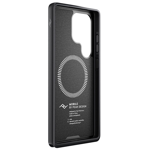 ピークデザイン M-MC-CD-CH-1 エブリデイケース Samsung Galaxy S25 Ultra用 チャコール/ナイロンキャンバス