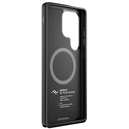 ピークデザイン M-MC-CD-CH-1 エブリデイケース Samsung Galaxy S25 Ultra用 チャコール/ナイロンキャンバス
