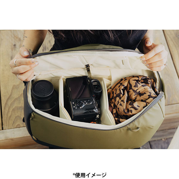 ピークデザイン BEDBZ-15-KP-3 エブリデイバックパック ジップ 15L ケルプ