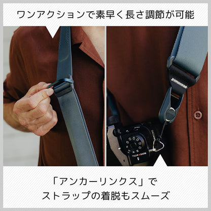 ピークデザイン SL-DS-3 スライド カメラストラップ オーシャン