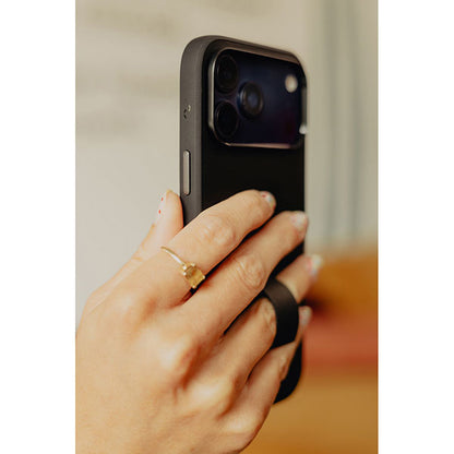 ピークデザイン M-LC-CF-BK-1 エブリデイループケース iPhone17Pro専用 ブラック / クラリーノ