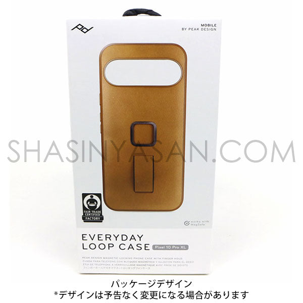 ピークデザイン M-LC-CG-BR-1 エブリデイループケース Pixel10ProXL専用 タン / クラリーノ