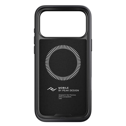 ピークデザイン M-MC-CE-BK-1 エブリデイケース iPhone17ProMax専用 ブラック / クラリーノ