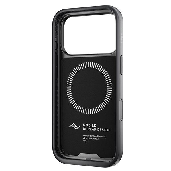 ピークデザイン M-MC-CF-BK-1 エブリデイケース iPhone17Pro専用 ブラック / クラリーノ