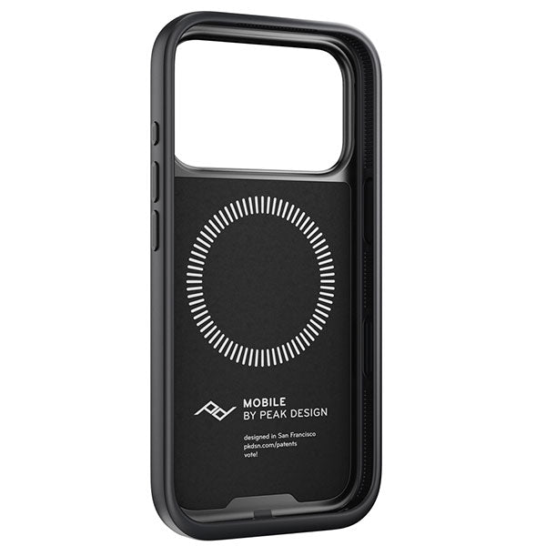 ピークデザイン M-MC-CF-BK-1 エブリデイケース iPhone17Pro専用 ブラック / クラリーノ