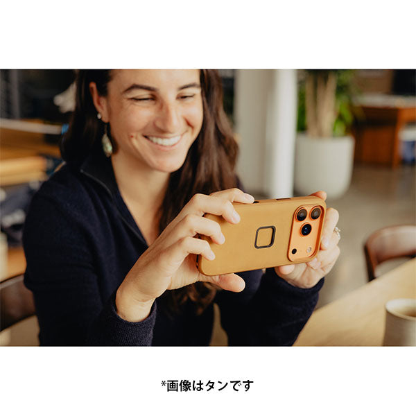 ピークデザイン M-MC-CF-BK-1 エブリデイケース iPhone17Pro専用 ブラック / クラリーノ