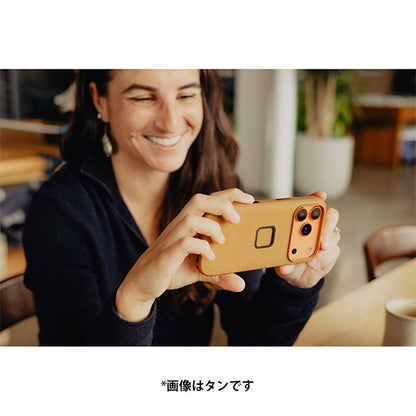 ピークデザイン M-MC-CF-BK-1 エブリデイケース iPhone17Pro専用 ブラック / クラリーノ