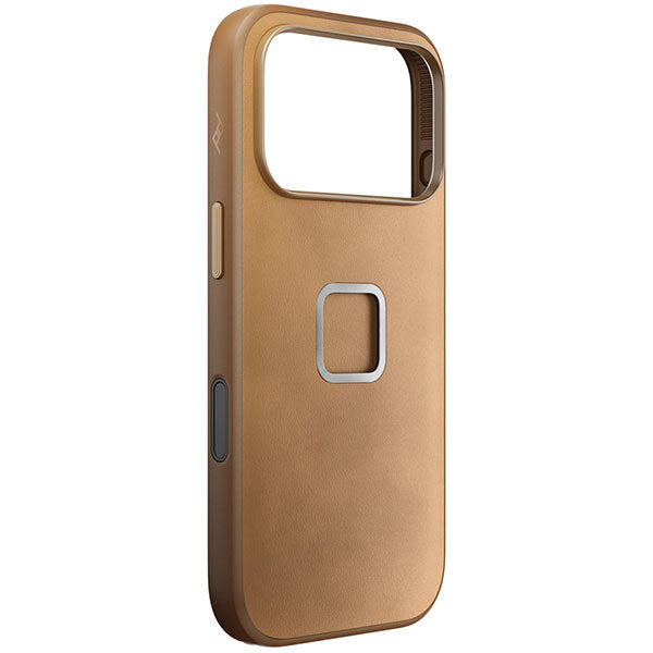 ピークデザイン M-MC-CF-BR-1 エブリデイケース iPhone17Pro専用 タン / クラリーノ