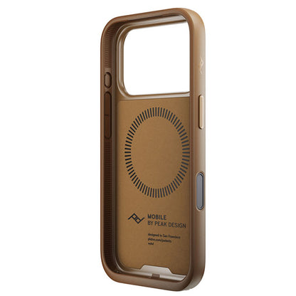 ピークデザイン M-MC-CF-BR-1 エブリデイケース iPhone17Pro専用 タン / クラリーノ