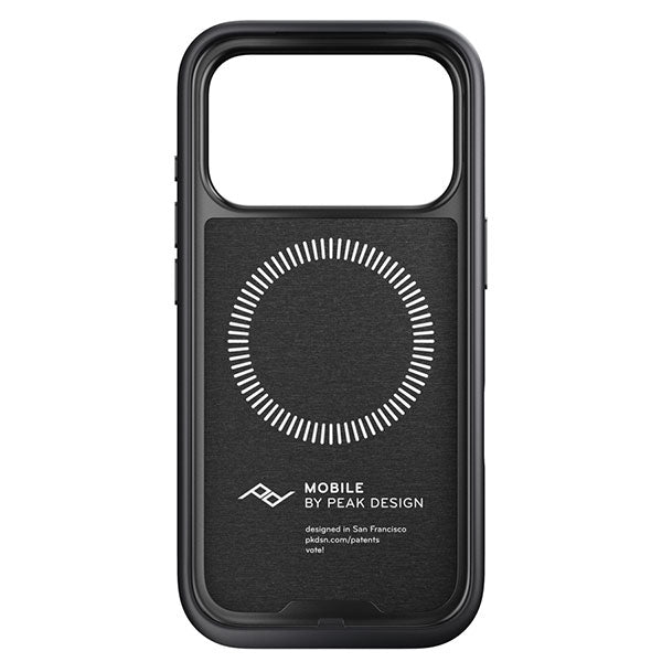 ピークデザイン M-MC-CF-CH-1 エブリデイケース iPhone17Pro専用 チャコール / ナイロンキャンバス