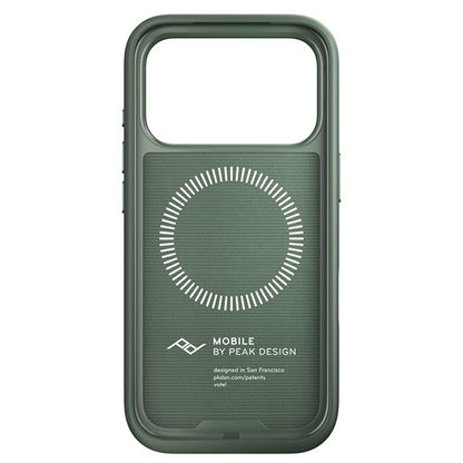 ピークデザイン M-MC-CF-SG-1 エブリデイケース iPhone17Pro専用 セージ / ナイロンキャンバス