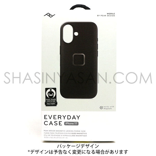 ピークデザイン M-MC-CJ-CH-1 エブリデイケース iPhone17専用 チャコール / ナイロンキャンバス