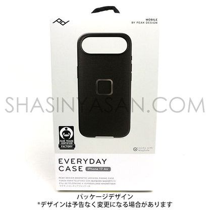 ピークデザイン M-MC-CK-CH-1 エブリデイケース iPhone Air専用 チャコール / ナイロンキャンバス