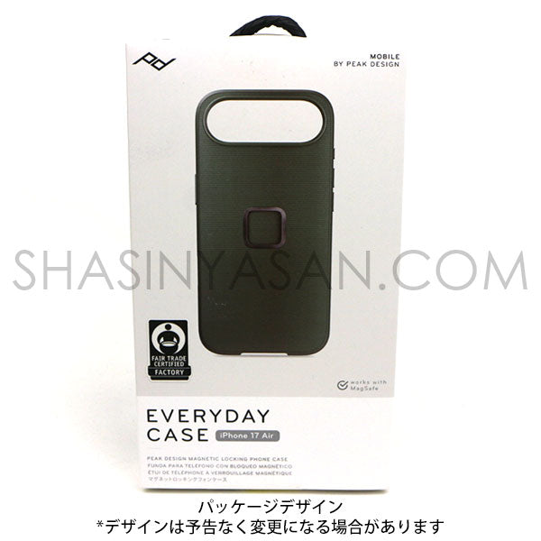 ピークデザイン M-MC-CK-SG-1 エブリデイケース iPhone Air専用 セージ / ナイロンキャンバス