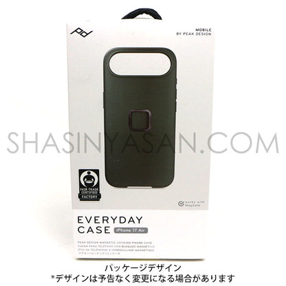 ピークデザイン M-MC-CK-SG-1 エブリデイケース iPhone Air専用 セージ / ナイロンキャンバス