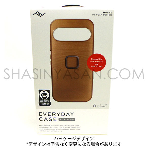 ピークデザイン M-MC-CM-BR-1 エブリデイケース Pixel10/10Pro専用 タン / クラリーノ