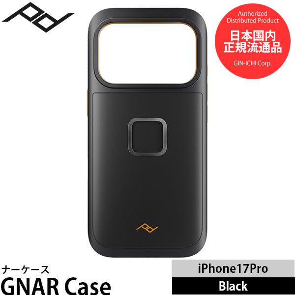 ピークデザイン M-MX-CF-BK-1 ナーケース iPhone17Pro専用 ブラック