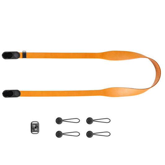 《発売日未定》ピークデザイン LRS-S-AM-1 フォームレザー カメラストラップ ショート アンバー