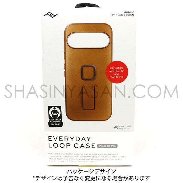 ピークデザイン M-LC-CM-BR-1 エブリデイループケース Pixel10/10Pro専用 タン / クラリーノ
