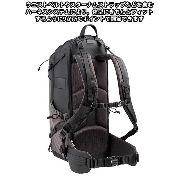 シンクタンクフォト バックライト ロングレンズ バックパック 32L ブラック 600mmF4・800mmF5.6超望遠レンズ対応 ※欠品：納期未定（6/19現在）