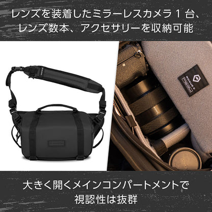 ワンダード SLG6-BK-2 ローグスリング 6L ブラック